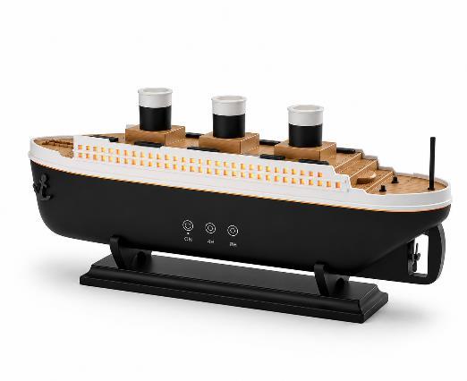 250ml Steamship Ultrasonic Dynamic Design Humidifier with Remote Control